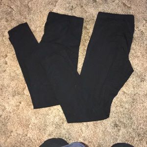 2for18⭐️ old navy plain black leggings